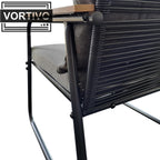 Zestaw mebli ogrodowych TIVO 4-elementowy – sofa, 2 fotele i stolik